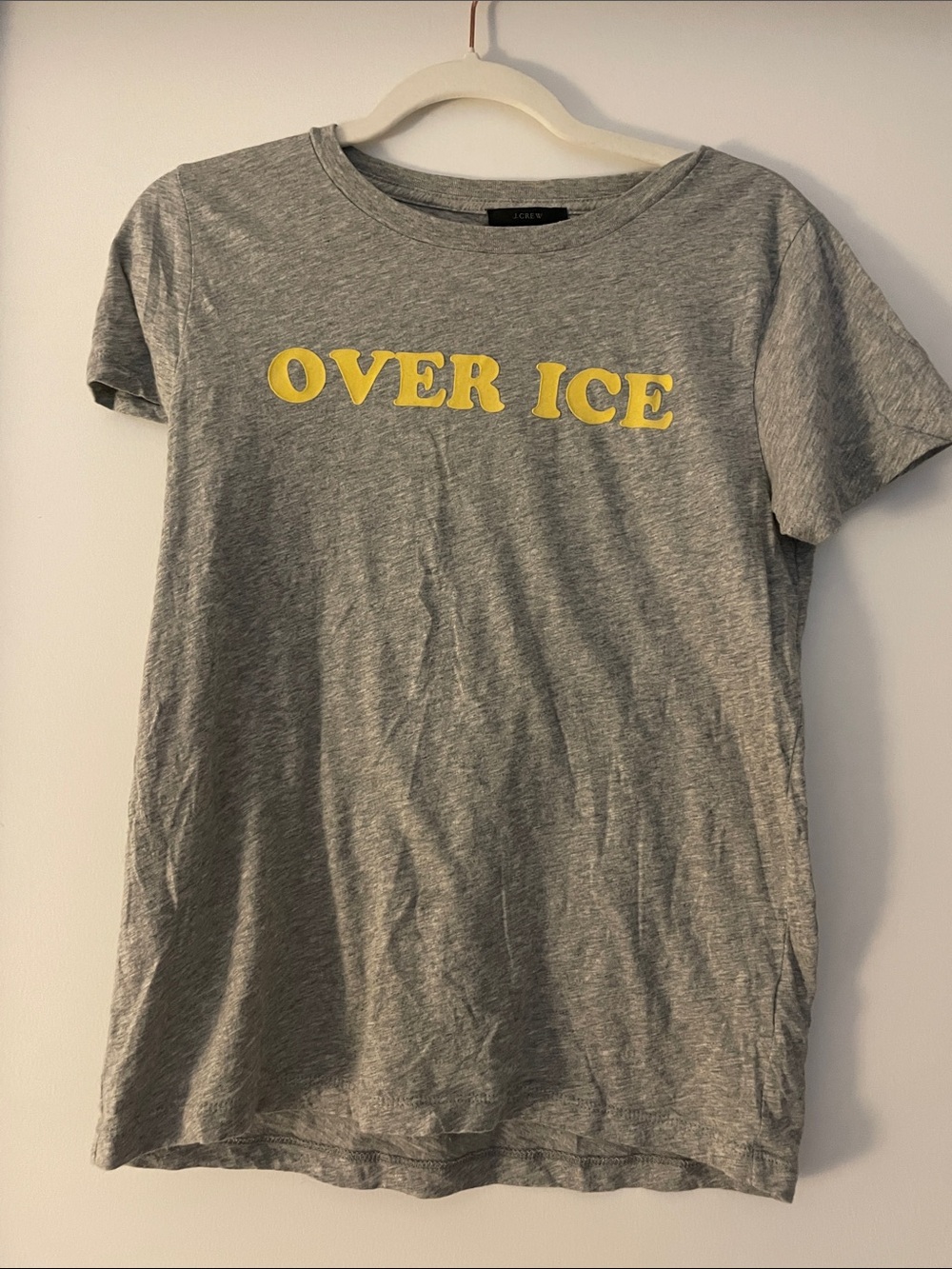 J. Crew gray graphic tee